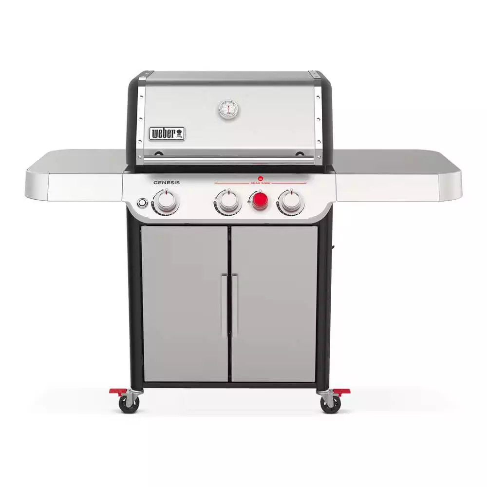 Weber Genesis S-325s Gasolgrill - Stainless Steel 2 Weber Genesis S-325s Gasolgrill - Stainless Steel