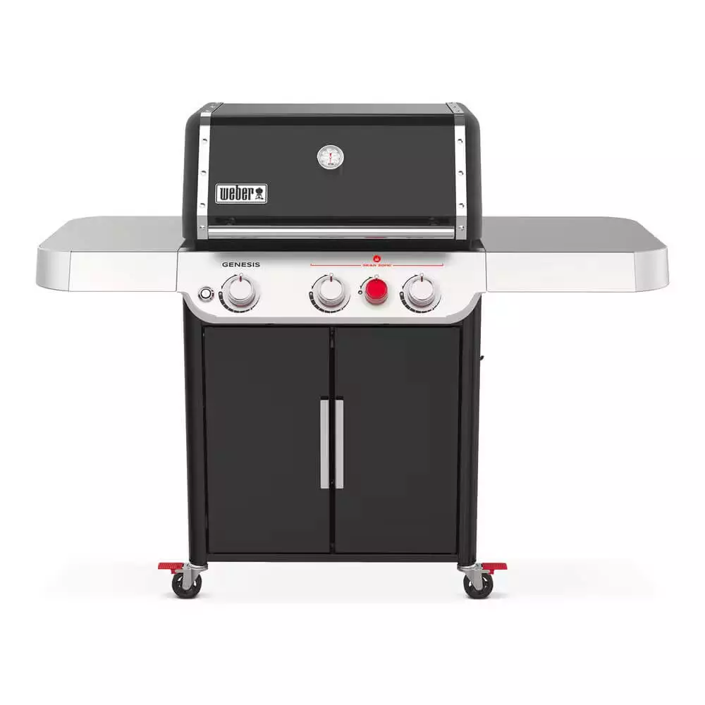 Weber Genesis E-325s Gasolgrill - Black 3 Weber Genesis E-325s Gasolgrill - Black