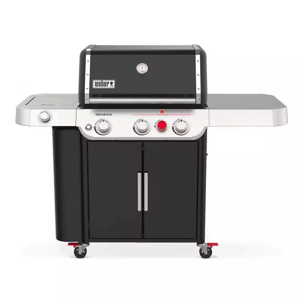 Weber Genesis E-335 Gasolgrill - Black 3 Weber Genesis E-335 Gasolgrill - Black