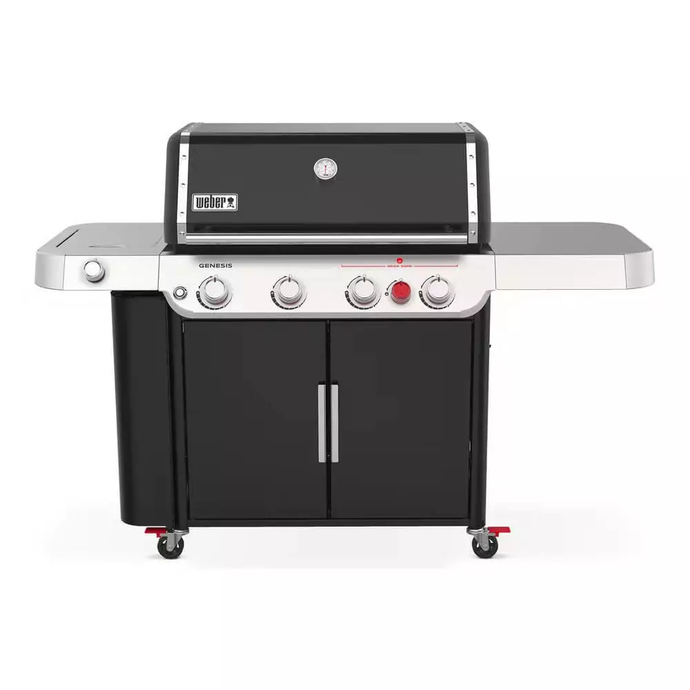 Weber Genesis E-435 Gasolgrill - Black 3 Weber Genesis E-435 Gasolgrill - Black