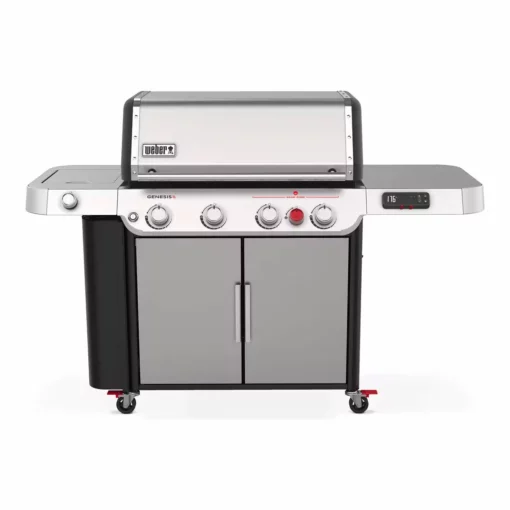 Weber Genesis SX-435 Smart Gasolgrill - Stainless Steel -WEBER GRILLBUTIK 36600084 1